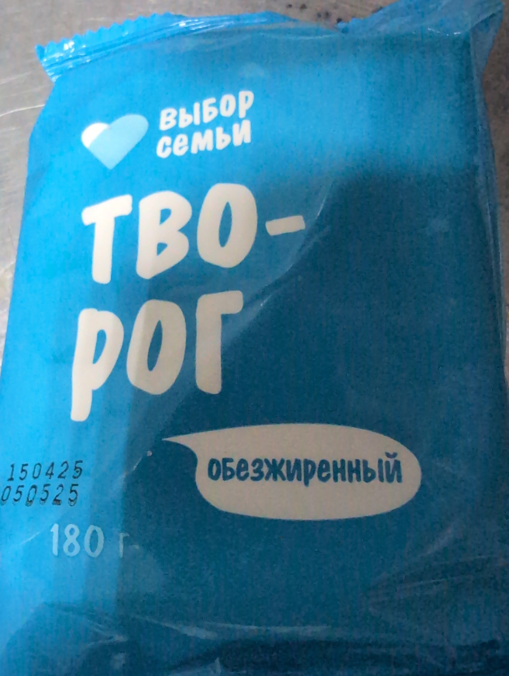 Творог выбор семьи 180г