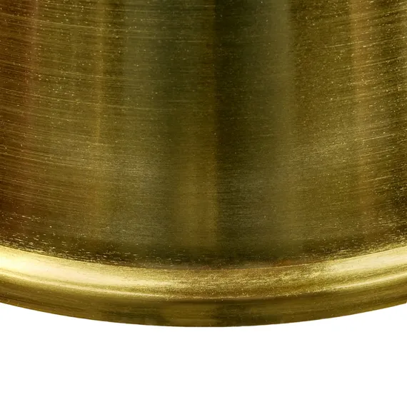 Кофейный столик Atlant диам.45см x 54см, золотой, металл, керамика