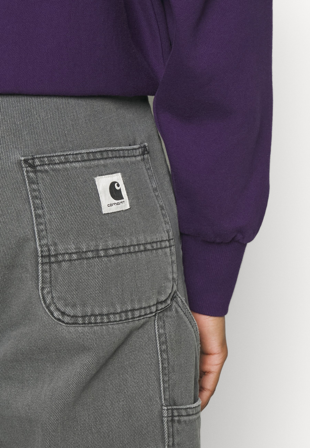 Carhartt WIP PIERCE - Джинсы свободного покроя - Чёрный