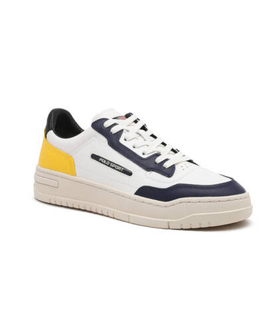 Кожаные кроссовки POLO RALPH LAUREN - разноцветная(809931902)