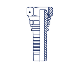 Фитинг DN 10 DK (Г) 20x1.5 (накидная гайка)