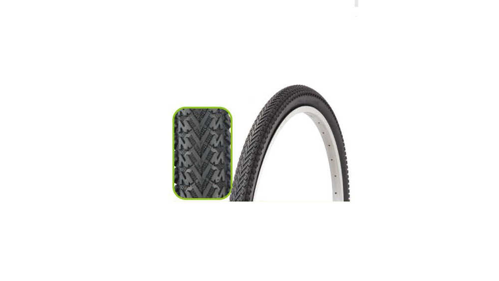 Покрышка TRIX 26"x 2.125 (57-559) TX-056, дорожная,  черная (50)