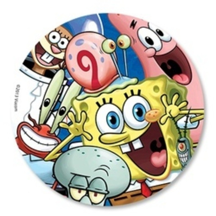Тарелка, Губка Боб, 17см