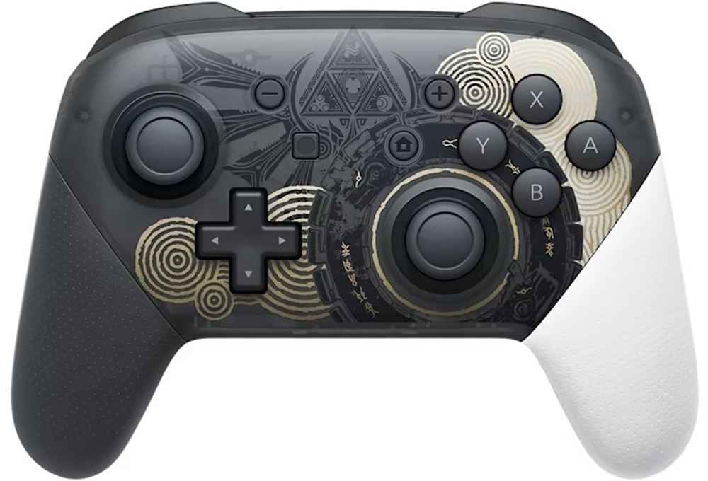 Игровой контроллер Nintendo Switch Pro Controller - Legend of Zelda: Tears of the Kingdom Edition черный
