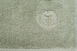 Полотенце 50х90 Garda Decor Соло зеленое