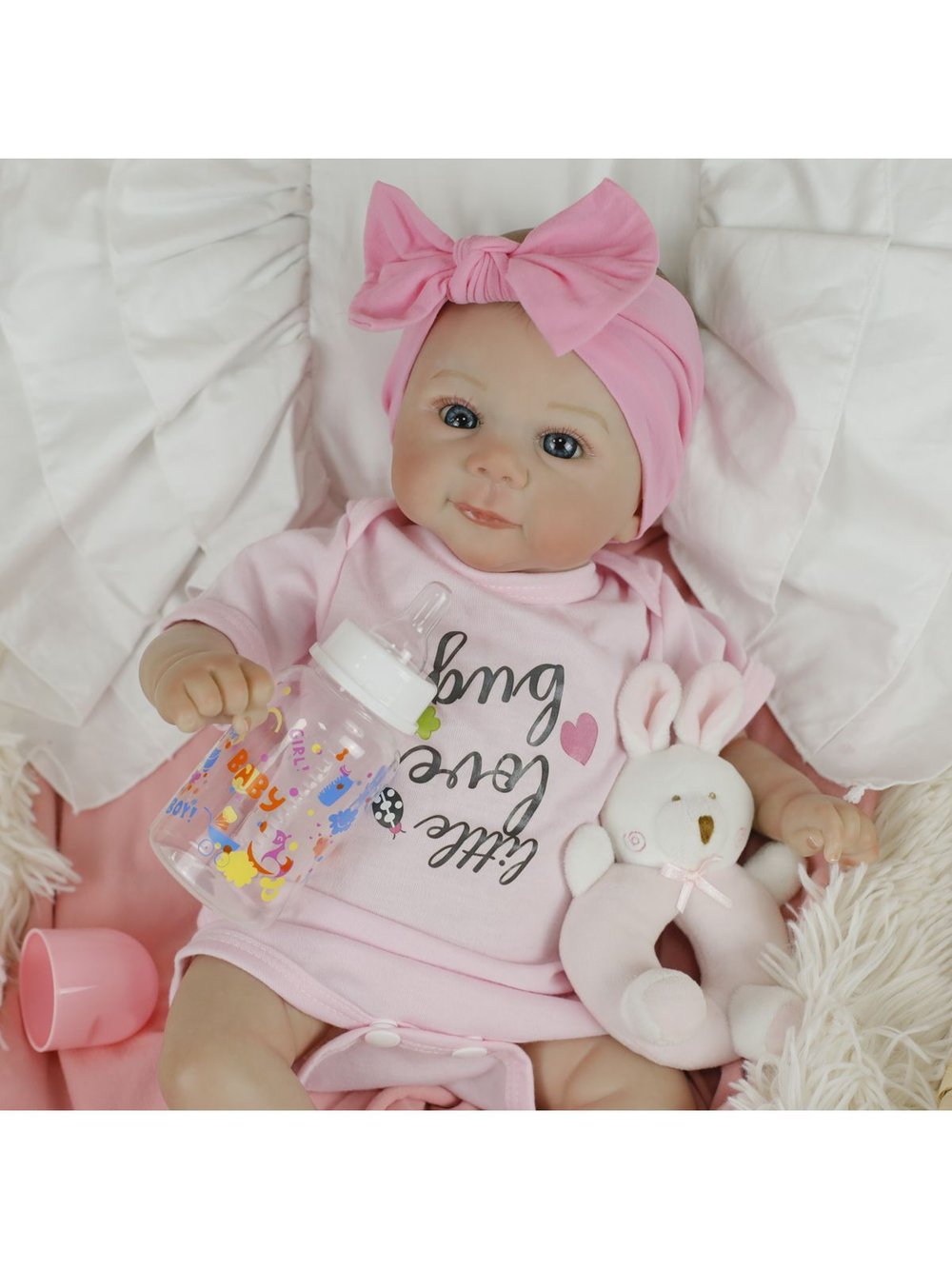 Кукла Реборн мягконабивная LifeReborn 45см (LR-021)