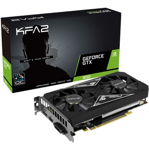 Видеокарта KFA2 GeForce GTX 1650 EX PLUS 1-Click OC 4GB (65SQL8DS93EK)