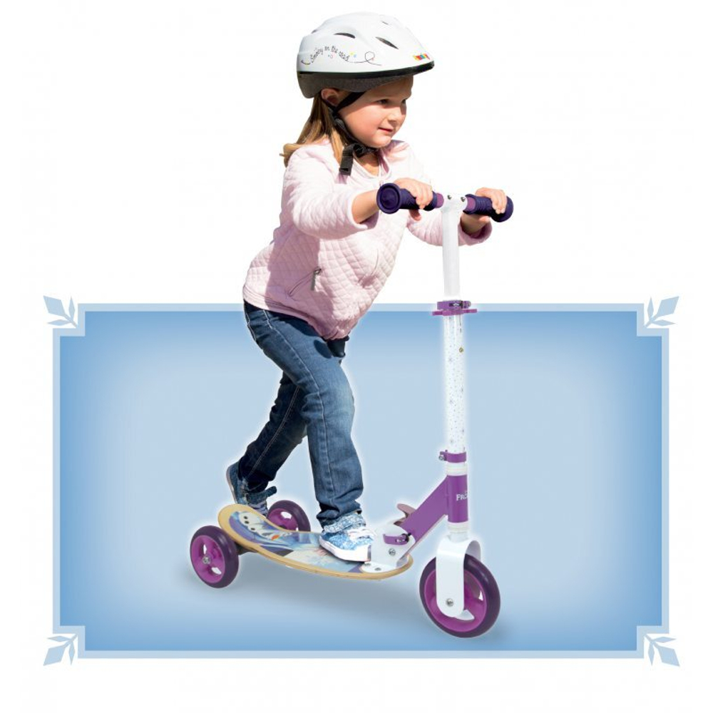 Smoby - Трехколесный велосипед Frozen Frozen Foldable Wood Metal 750191