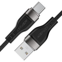 Кабель AceFast C11-04 USB-A - USB-C Magnetic Charging Data Cable 1.2 м (AF-C11-04-BK) Black