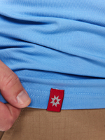 Футболка Варгградъ мужская голубая «Вдоль по морю»