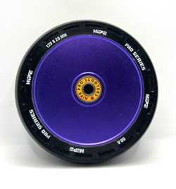 Колесо HIPE H11, 110х24 мм, черный/фиолетовый