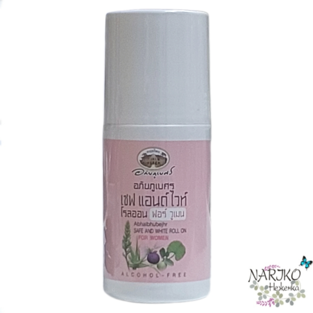Дезодорант шариковый для женщин с Мангостином и Травами Abhai, 50 мл.