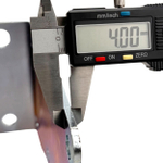 Проставка для увеличения высоты сцепной головки на дышло 60 мм, СЭД-ВАД