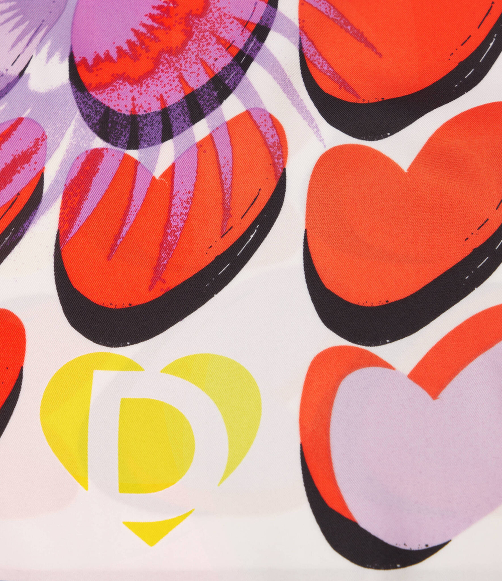 Платок Desigual - оранжевый(24SAWA33)