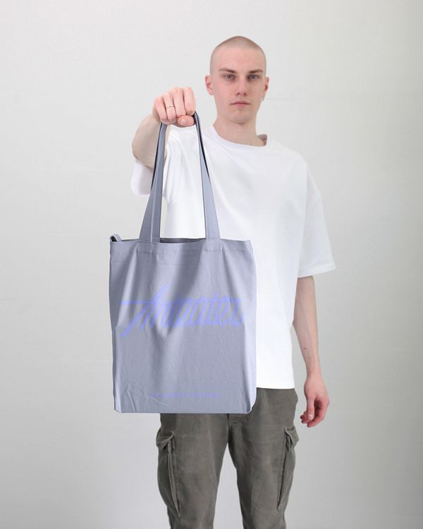 Шоппер BlueLogo Серый - фото 2