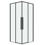 Душевое ограждение Grossman Galaxy 300.K33.01.8080.42.00 (80х80х195) квадрат,раздвижная,графит сатин,стекло прозрачное, 1 место