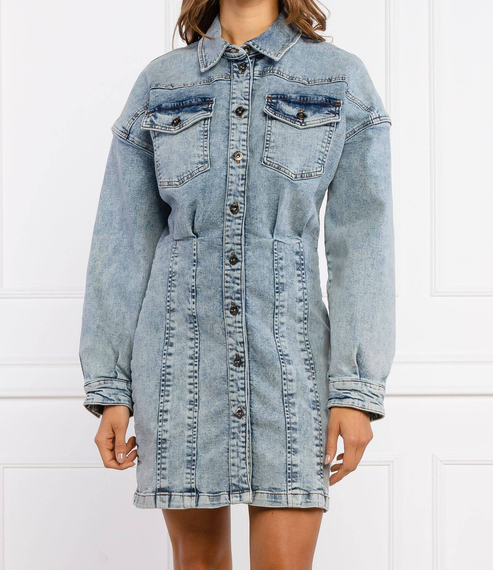 платье Twinset Actitude - голубой(212AP239A)