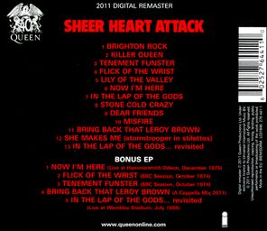 Queen / Sheer Heart Attack (Deluxe Edition)(2CD)