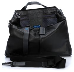 Сумка мужская Piquadro Pulse черный телячья кожа (CA1618P15/N)