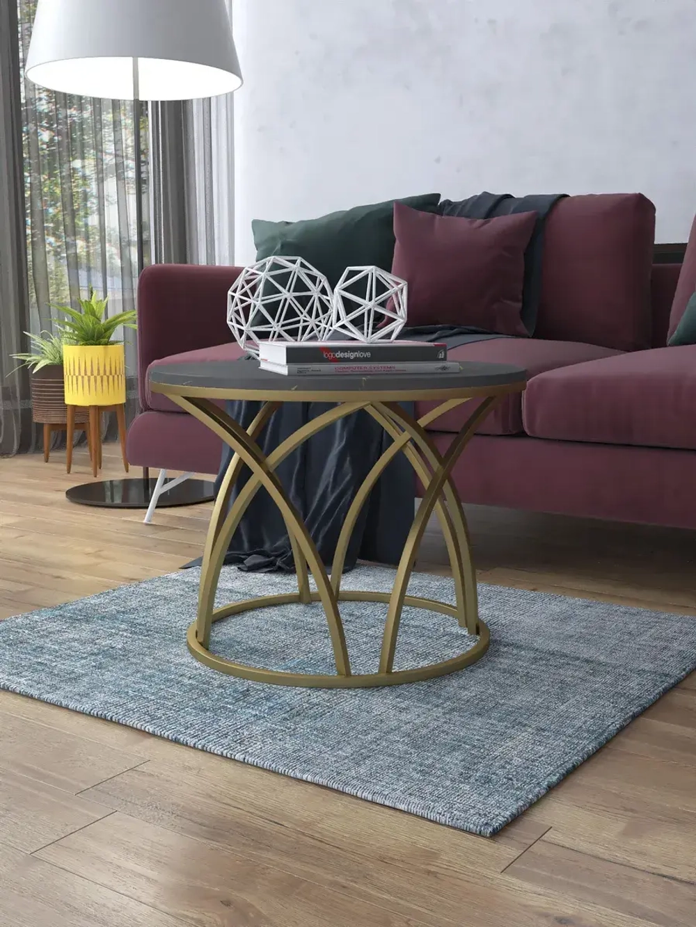 Журнальный стол Тюльпан - ЗЗЧ - МДФ в ПВХ