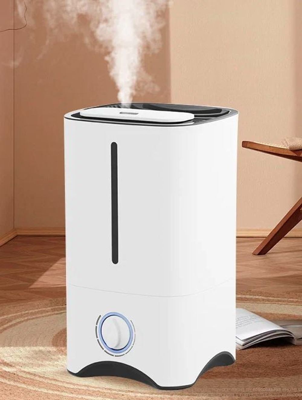 Увлажнитель воздуха 2213J "Ultrasonic Humidifier", черно-белый