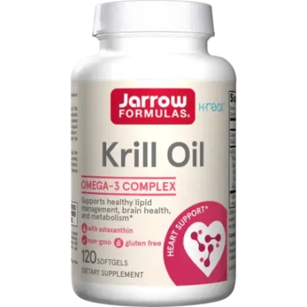 Krill Oil Softgels 120 капсул Jarrow Formulas