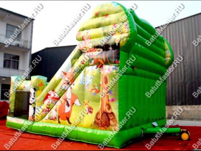Коммерческий надувной батут "Сафари"