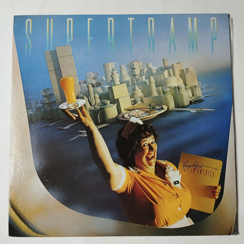 Винтажная виниловая пластинка LP Supertramp Breakfast In America (Japan 1979) (No Obi) Gone Hollywood