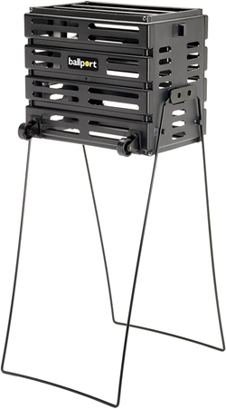 Корзина для мячей Tourna Ballport 80 Balls Deluxe with wheels