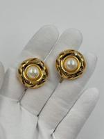 Клипсы с «жемчугом» Nina Ricci