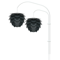 Плафон aluvia mini anthracite, d40, 30см