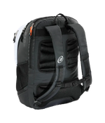 Рюкзак для падел Bullpadel Hack Black-White 2025 Paquito Navarro, термокарманы и вентиляция