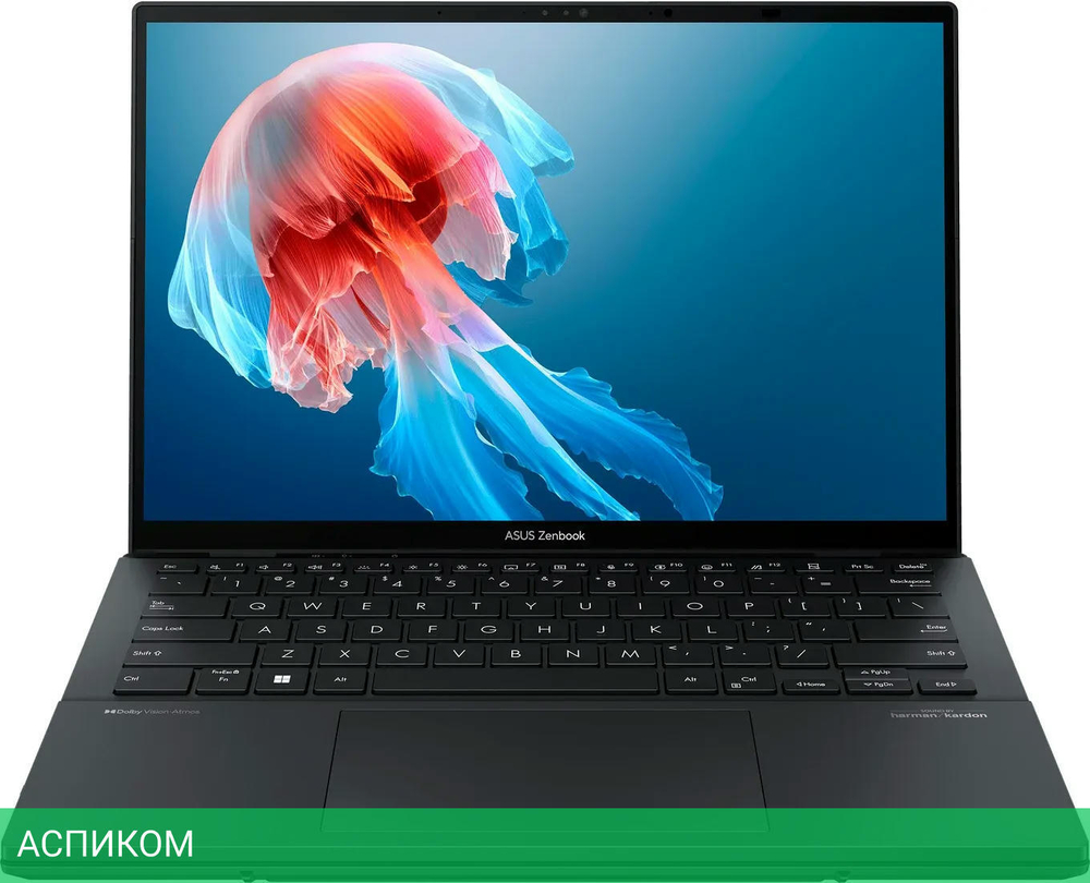 Ноутбук ASUS Zenbook Duo UX8406CA-QL080W Inkwell Gray (90NB14X1-M00340)