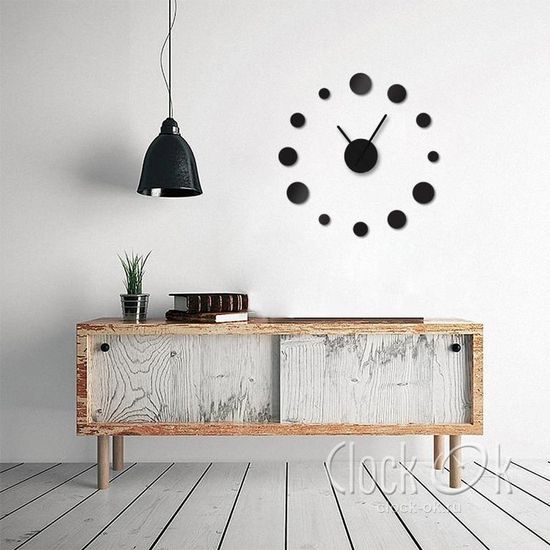 Настенные 3D часы Притягательность