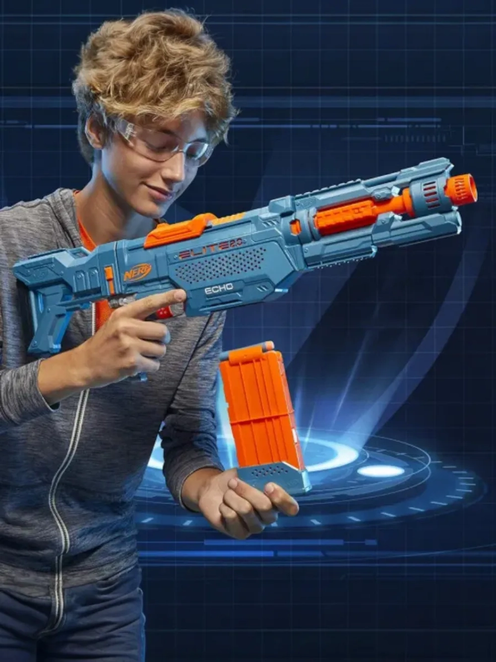 Бластер Нерф Elite 2 0 Echo E9533