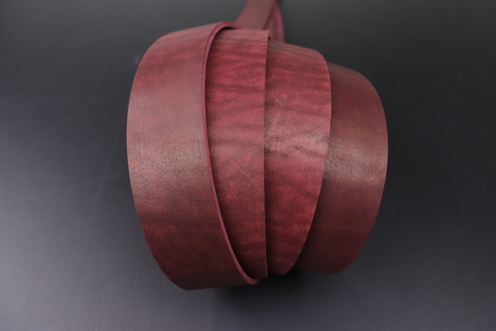 Ременная заготовка Аргумент шоколадный трюфель гладкая