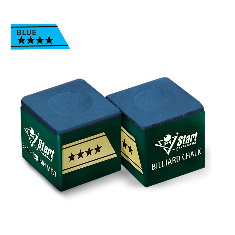 Мел Startbilliards 4 звезды синий (12шт)