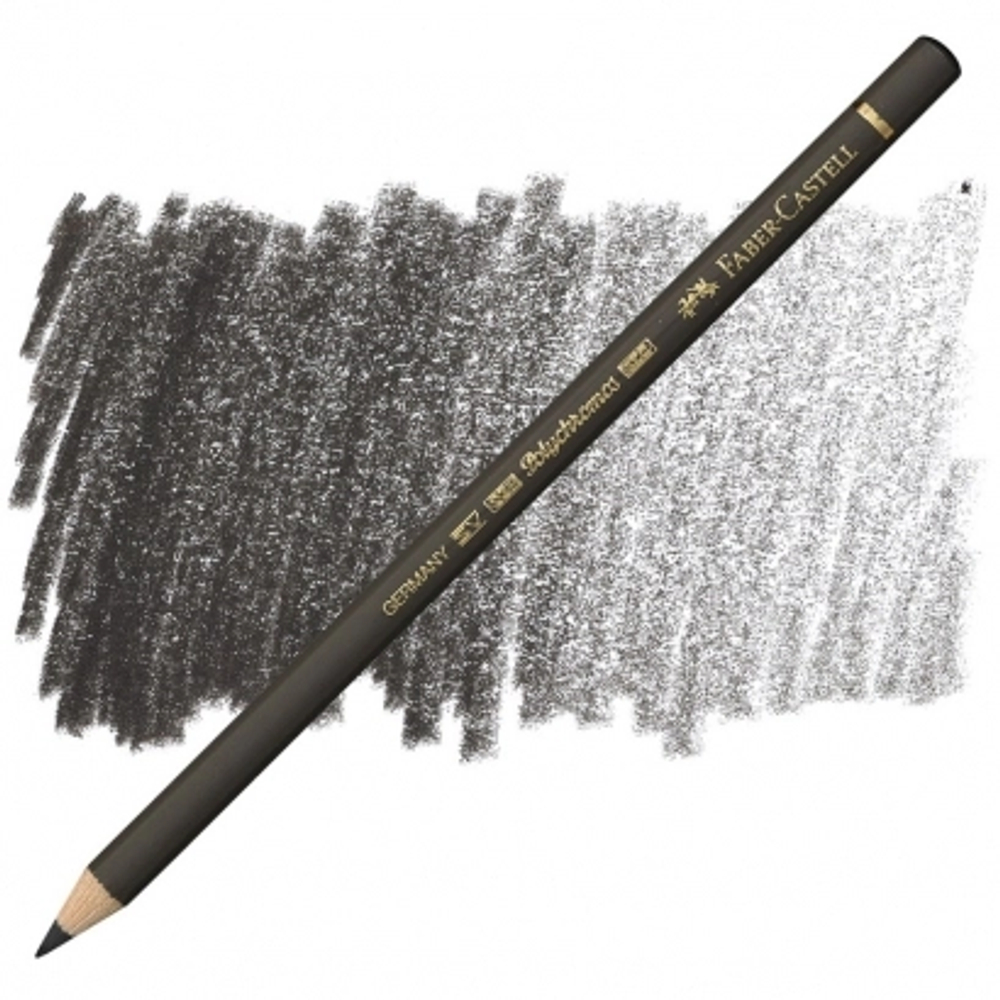 Карандаш художественный Faber-Castell "Polychromos", цвет 175 темная сепия