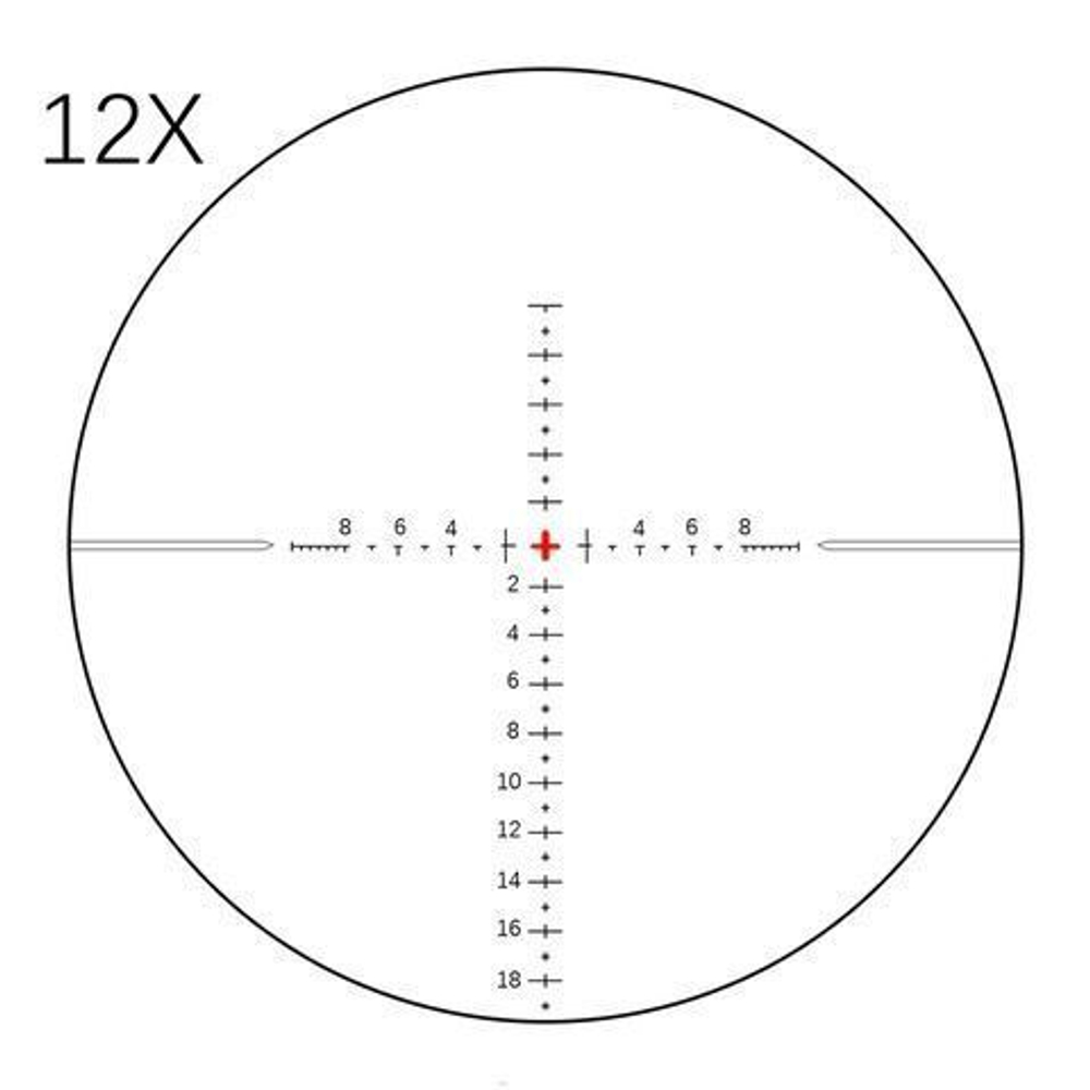 Прицел Veber Black Russian 3-12x42 SF FFP RG