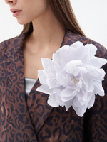 Брошь цветок Пион