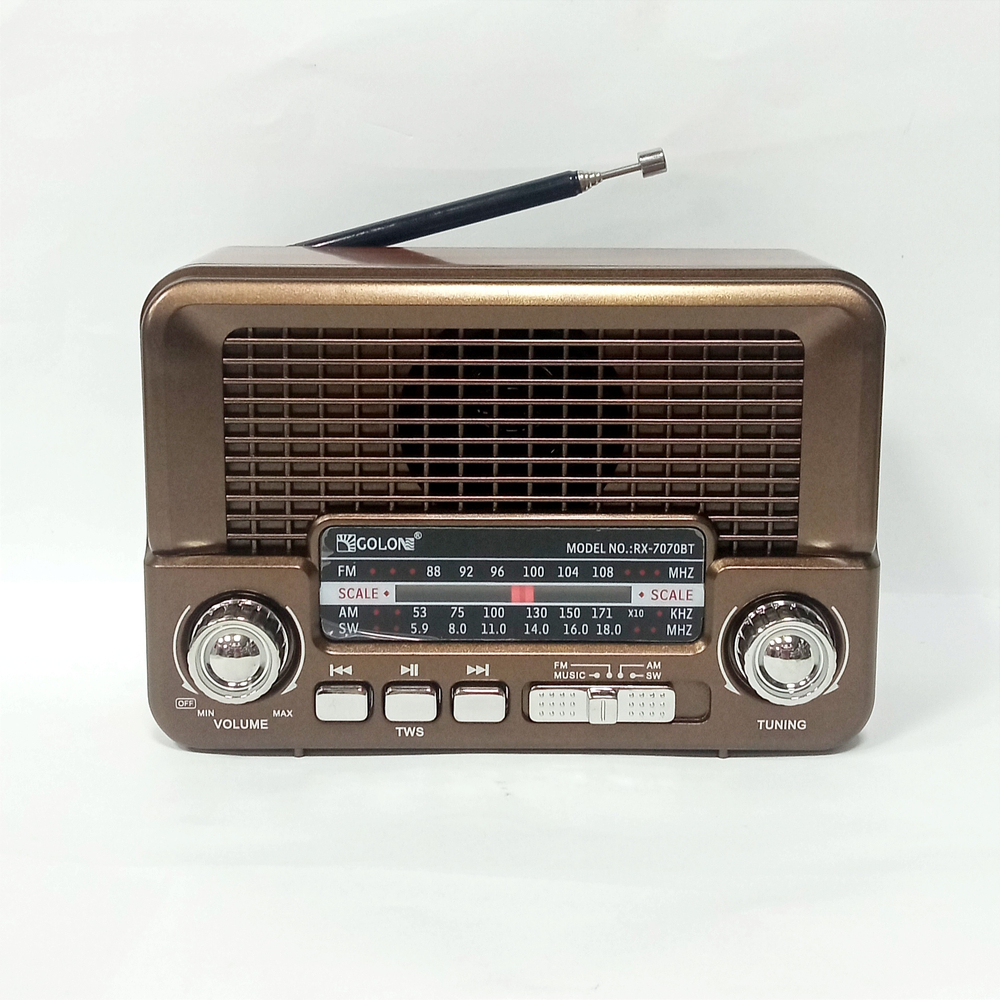 Радиоприемник с MP3 плеером и Bluetooth Golon RX7070BT