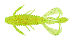 Мягкая приманка Lucky John BUG 4.5in (114 мм), цвет S15 4шт.