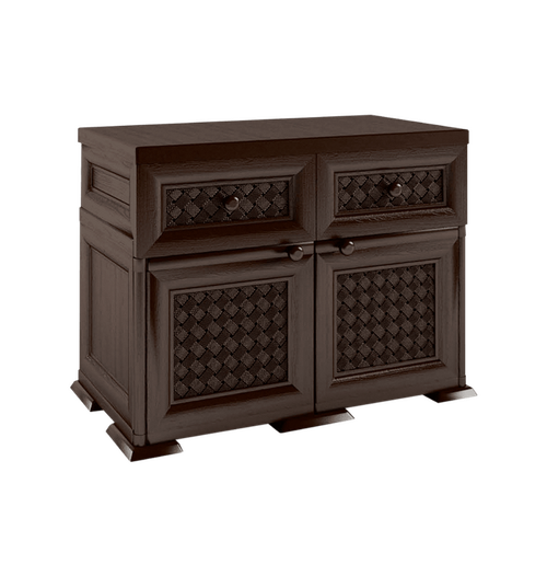 Шкаф Элластик Уют Э-103 коричневый