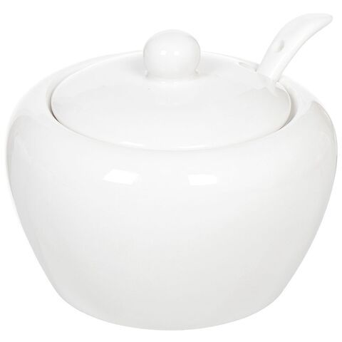 Сахарница 425 мл, керам, с ложкой, Daniks, Классика, Y4-2750