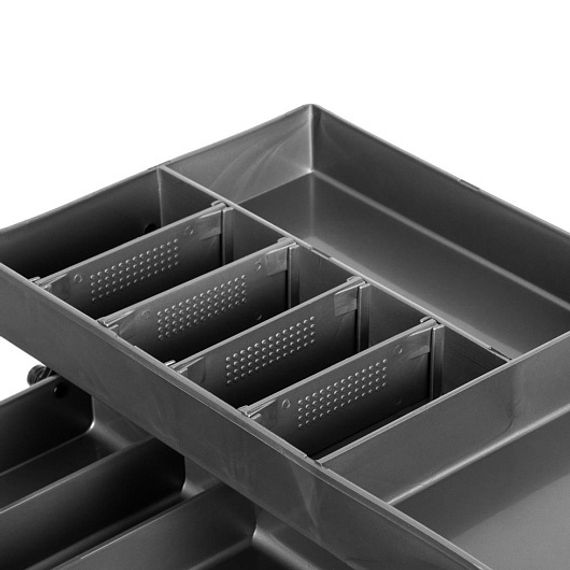 Ящик рыболова двухполочный золотой (T-HS-FB2-GO) Helios