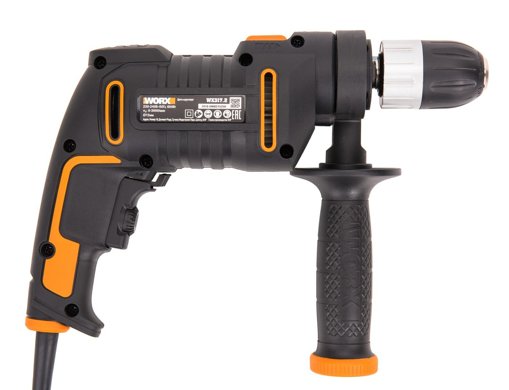 Дрель-шуруповерт сетевая WORX WX317.2