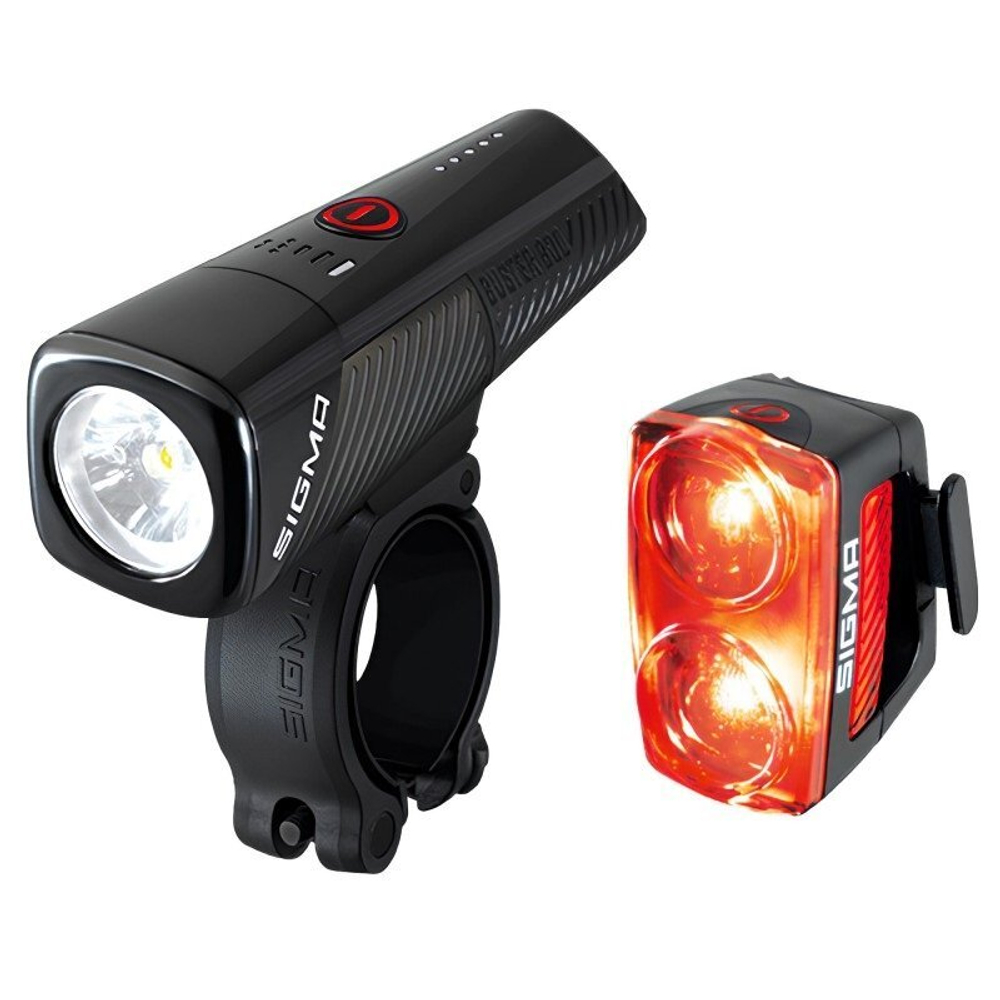 Фара+Фонарь BUSTER 800 CREE передняя 800 люмен, 4 режима USB / RL 150 SIGMA
