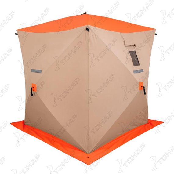 Палатка зимняя Куб 1,8х1,8 Oxford 300D PU 1000 (PR-412-M) PREMIER