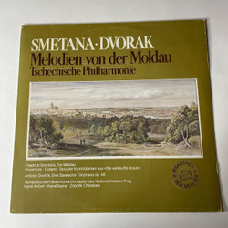 Винтажная виниловая пластинка Bedrich Smetana Сметана, Antonin Dvorak Дворжак, Melodien Von Der Moldau Мелодии из Влтавы (Германия 1974)