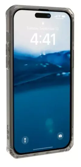 Чехол Uag Plyo для iPhone 14 Pro 6.1", цвет тонированный (Ash)